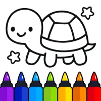 Coloring games for kids: 2-5 y