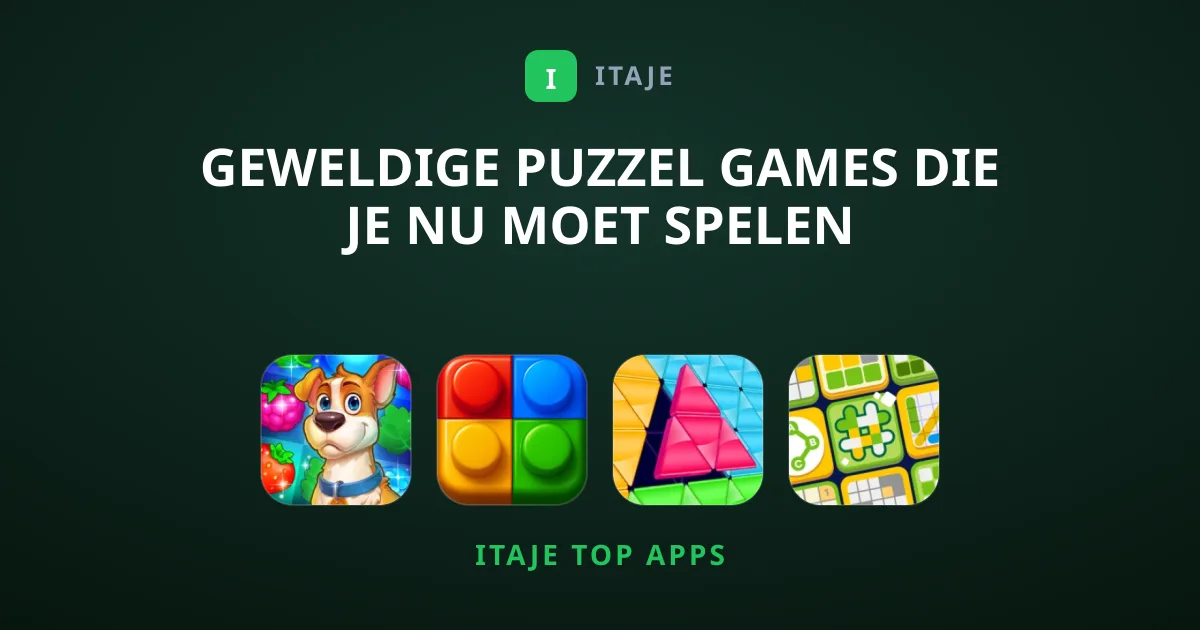 Geweldige Puzzel Games Die Je Nu Moet Spelen